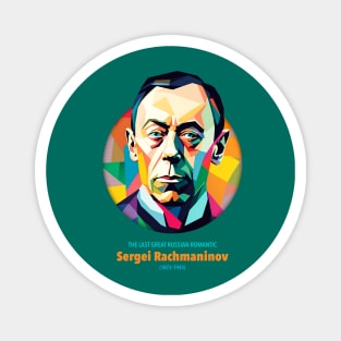 Sergei Rachmaninoff WPAP Magnet